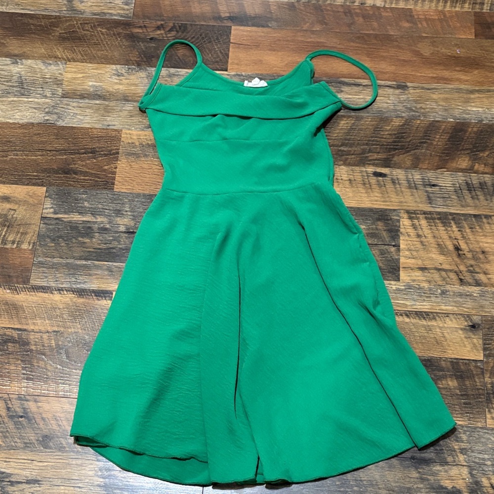 See You Monday‎ Vibrant Green Dress